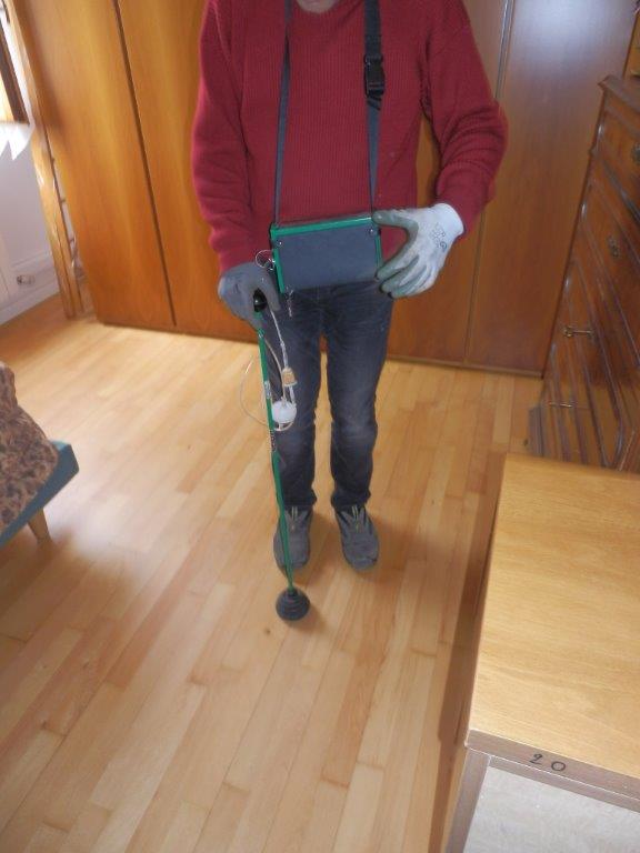 ricerca perdita acqua sottopavimento in casa